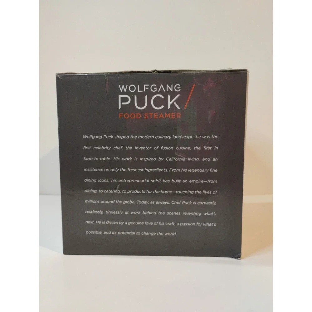 Wolfgang Puck Food Steamer  New